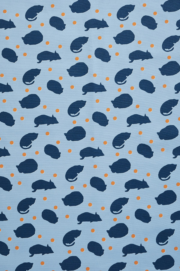 Spotty Cats Fabric